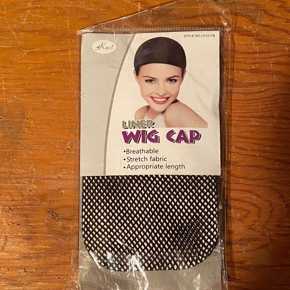 🆕 Black Liner Wig Cap